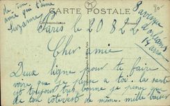 Paris - 14 - the Lion of Belfort - Boulevard Raspail and Rue Denfert Rochereau - CPA