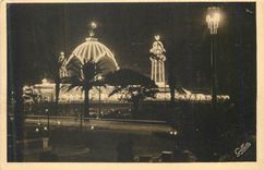 CPA Cote D'Azur Artistique Nice La Nuit
