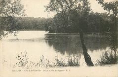 CPA Lyon Parc de la Tete d'Or Le Lac et l'Ile des Cygnes