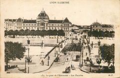 CPA Lyon Illustre Le Pont De L'Universite Les Facultes