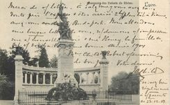 CPA Lyon Monument des Enfants du Rhone