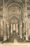 CPA Lyon Interieur de la Basilique de N D de Fouviere