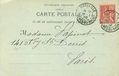 CPA Marseille Notre Dame de la Garde (carte 1900)