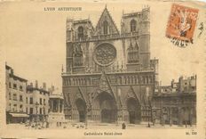 CPA Lyon Artistique Cathedrale Saint Jean