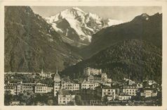 CPM Interlaken und die Jungfran (4167m) Wehrliverlag Kilchberg (Z'Ch)