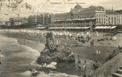 CPA Biarritz Le Casino Municipal