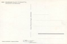 CPM Grindelwald Bergbahn Grindelwald First Schreckhorn und Mettenberg