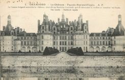 CPA Chambord le Chateau Facade Septentrionale