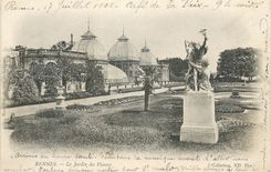 CPA Rennes le Jardin des Plantes (carte 1900)