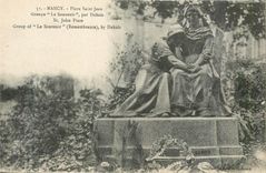 CPA Nancy Place Saint Jean Groupe le Souvenir par Dubois St John Place