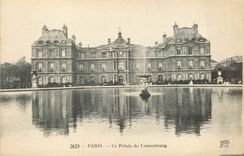 CPA Paris le Palais du Luxembourg