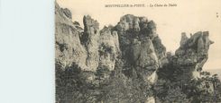 CPA Montpellier le Vieux La Chaise du Diable