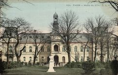 Rathaus Paris-14 des Bezirkes XIV - CPA