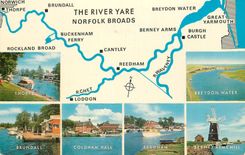 CPM The river Yare Norfolk broads Norwich 
