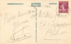 CPA 228 menton vue general prise de frontiere italienne nd