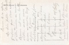 CPA Reims (marne) la cathedrale