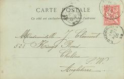 CPA Reims facade de la cathedrale (carte 1900)