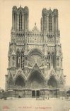 CPA 25 reims la cathedrale