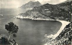 CPM Golfe de porto (corse) plage de bussagna