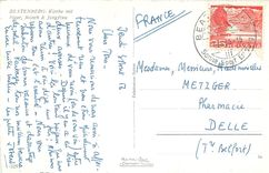 CPM Beatenberg kirche mit eiger monch de jungfrau