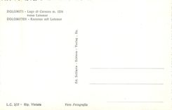 CPM Dolomiti lago di carezza m 1534 verso latemar