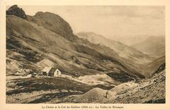 CPA Le cholet et le col du galibier(2556 m) la vallee de briancon