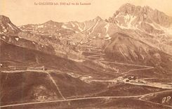CPA Le galibier(alt 3242 m) vu du lautaret