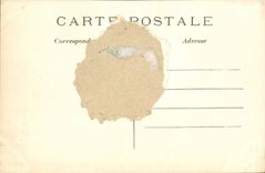 Paris (14) es Prachtstrasse des Italiener Forderwagen-Mercedes-Pferds-CPA