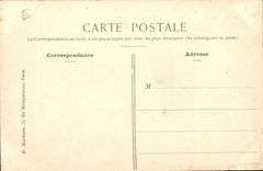 Paris (14) Street D' Alesia taken of the Avenue of Montsouris-horse-CPA