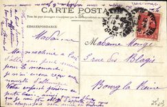 Paris (14) Street Sheep-Duvernet-Mark --CPA