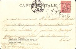 Prachtstrasse Paris-(14) und Heilig-Denis Gatter --CPA