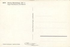 CPM Kleine Scheidegg 2061 m Eiger Nordwand und Monch