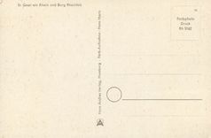 CPM Goar am Rhein und Burg Rheinfels