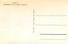 CPM Lugano Catedrale di S Lorenzo (Interno)