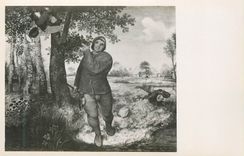 CPA Kunsthistorisches Museum Wien Peter Bruegel (152 1569) Le Denicheur