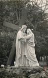 CPM Calvaire de Pontchateau (Loire INf) Chemin de Croix IVe Station Jesus Rencontre sa Sainte Mere