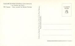 CPM Calvaire de Pontchateau 5 le Chemin de Croix (VIIIe Station) Jesus Console les Saintes Femmes
