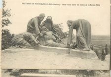 CPA Calvaire de Pontchateau (XIIIe Station) Jesus Remis entre les Mains de sa Sainte Mere