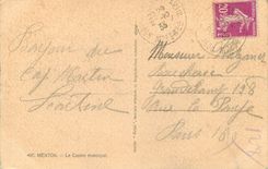 CPA Menton Le casino Municipal