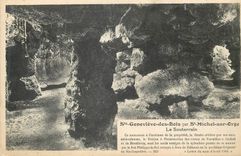 CPA Ste Genevieve des Bois par St Michel sur Orge le Souterrain