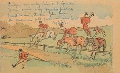 CPA Chevaux Hippisme