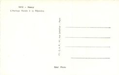 CPM Nancy l'Horloge Florale a la Pepiniere