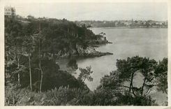 CPM Cote d'Emeraude les Bords de la Rance Dinard la Vicomte au loin Dinard