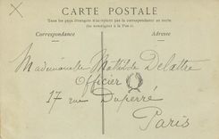 CPA Cathedrale de Reims Statues du Grand Portail