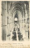 CPA Reims  Cathedrale Grande Nef (carte 1900)