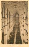 CPA Reims Interieur de la Cathedrale vue Prise de la Rosace