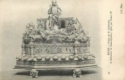 CPA Reims Tresor de la Cathedrale le Reliquaire du Saint Sepulcre