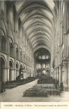 CPA Reims Basilique Saint Remi nef Principale Avant sa Destruction