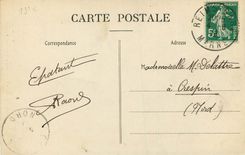 CPA Reims Basilique Saint Remi le Christ Habille