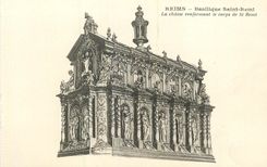 CPA Reims Basilique Saint Remi la Chasse Renfermant le Corps de St Remi